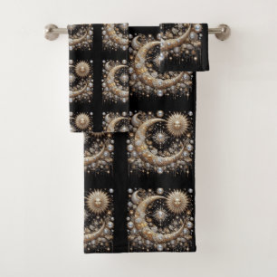 Ensemble de serviettes Diamant Céleste