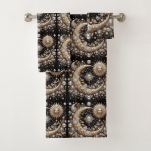 Ensemble de serviettes Diamant Céleste