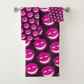 Ensemble de serviettes Emote Face
