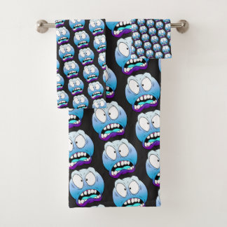 Ensemble de serviettes Emote Face