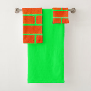 Ensemble de serviettes en briques