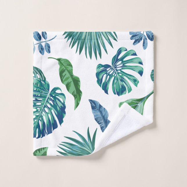 Ensemble de serviettes en feuille de palme tropica (Gant de toilette)