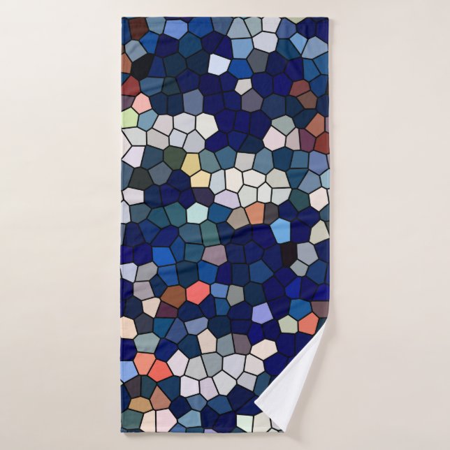 Ensemble de serviettes en mosaïque (Serviette de bain)