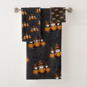 Ensemble de serviettes Gnome Halloween
