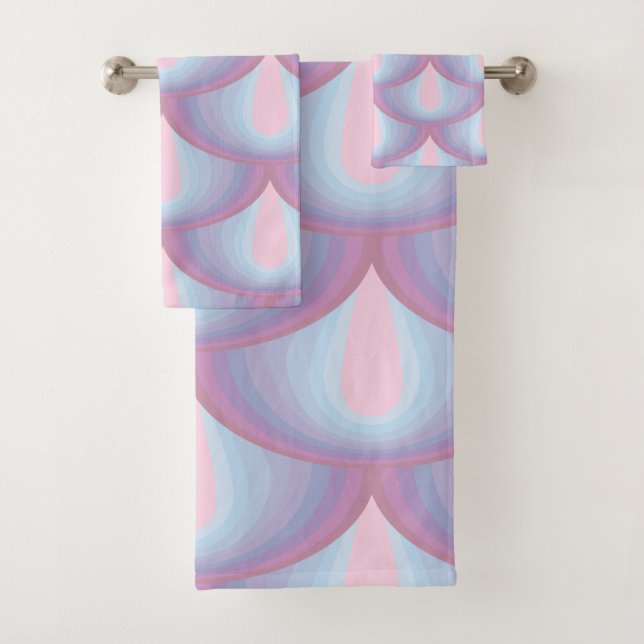 Ensemble de serviettes Lune Scales (En situation)