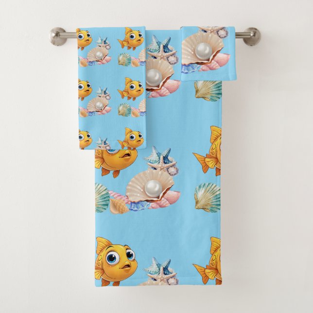 Ensemble de serviettes Ocean Dreams (En situation)