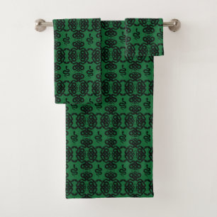 Ensemble de serviettes Serpent Damask