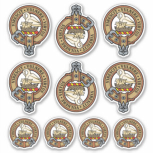 Ensemble de stickers Clan Stewart Crest