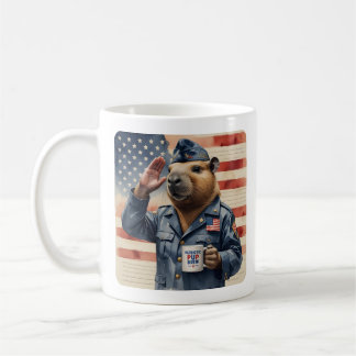 Ensemble de tasses à café Capybara vétéran