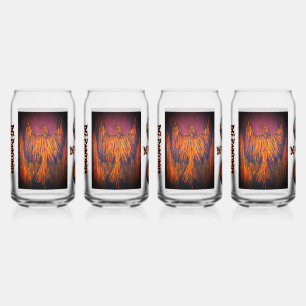 Ensemble de vaisselle DG Paintings Fire Phoenix