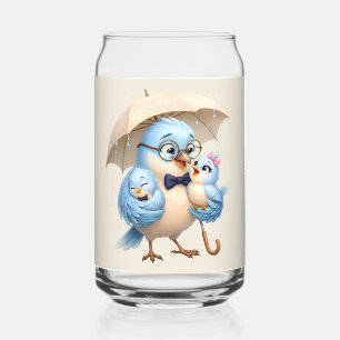Ensemble de verre à boire Dad Bird