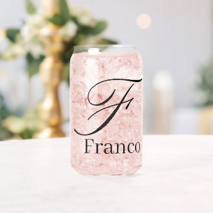 Ensemble de verre à boire Lettre F