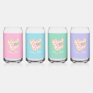 Ensemble de verre Can