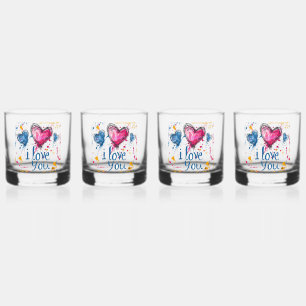Ensemble de verre Whiskey gravé sur mesure