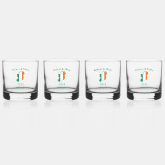 Ensemble de verre Whiskey Mariage irlandais