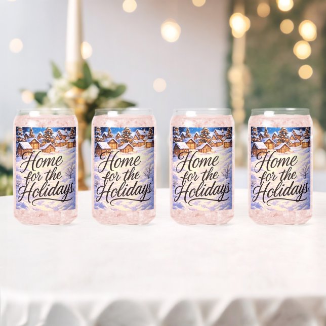 Ensemble de verres à canette imprimés (Insitu (Mariage))
