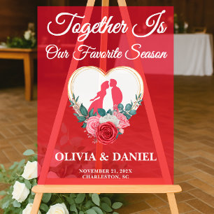 Ensemble est notre saison préférée Mariage autom