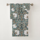 Ensemble floral de serviette de Bath de mouron de