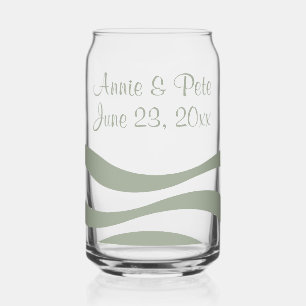 Ensemble mariage Couple Green Seafoam Waves Drinkw