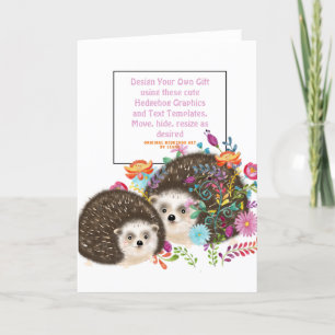 Ensemble modèle - Hedgehog Kawaii - Conception Pro
