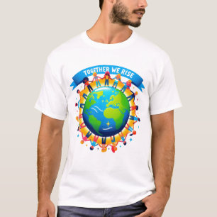 Ensemble, nous élevons la diversité Unité T-shirt
