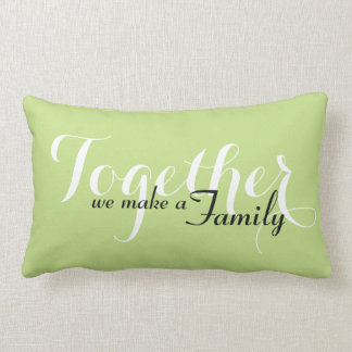 Ensemble, nous fabriquons un coussin Lumbar de fam