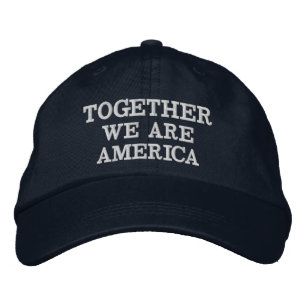 Ensemble nous sommes l'Amérique Casquette Brodée