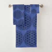 Ensemble sacré antique de serviette de la