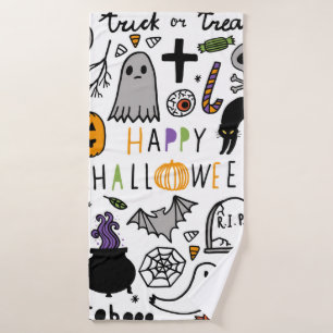 Ensemble vintage d'Halloween. Icône d'halloween m