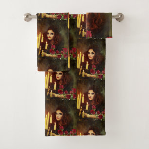 Ensembles de serviettes de salle de bain Halloween