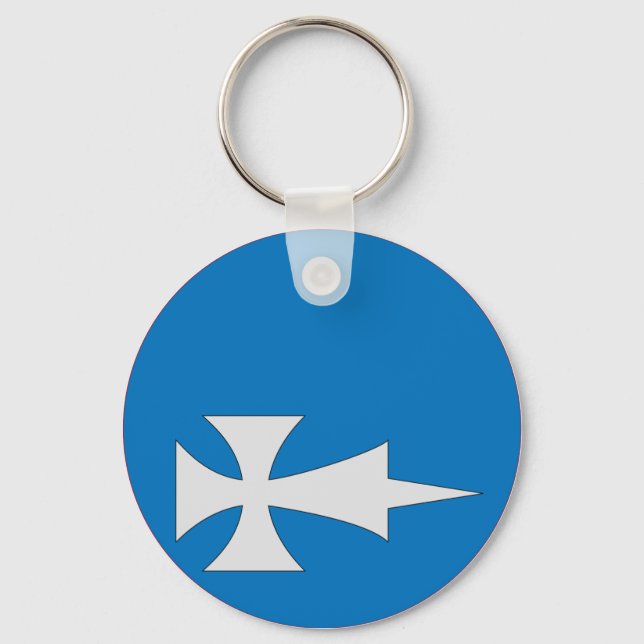 Enseña de Aragón, Cruz de Iñigo Arista Keychain (Front)
