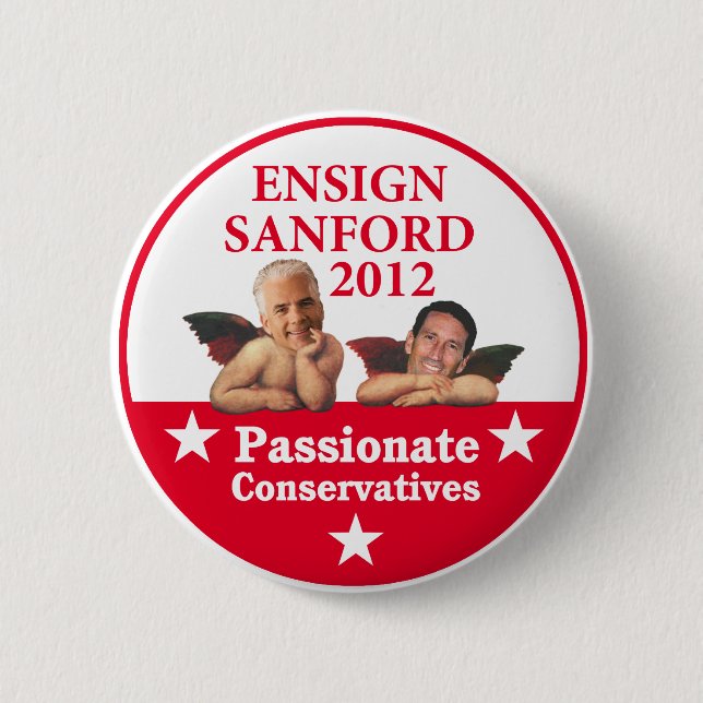 Ensign Sanford 2012 2 Inch Round Button (Front)