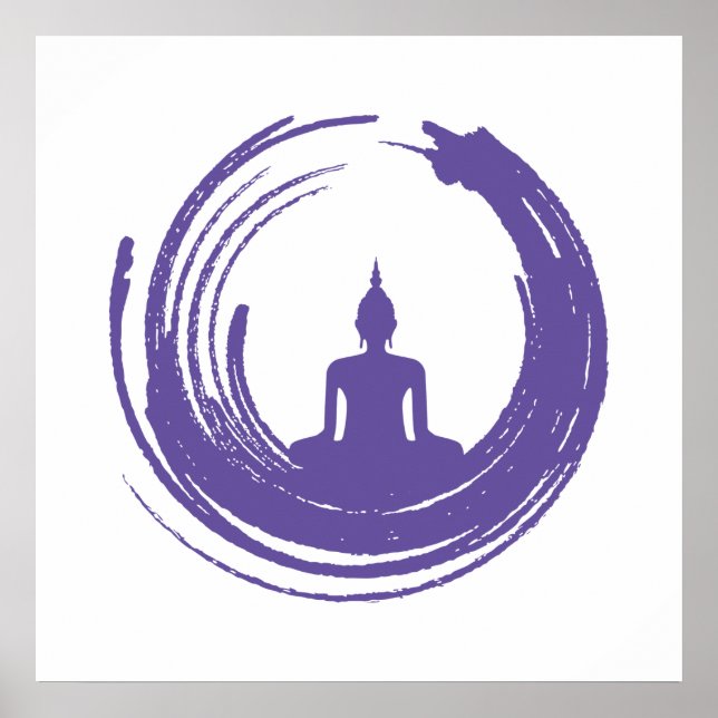 Ensō Budha Buddhism Zen Spirituality Poster (Front)