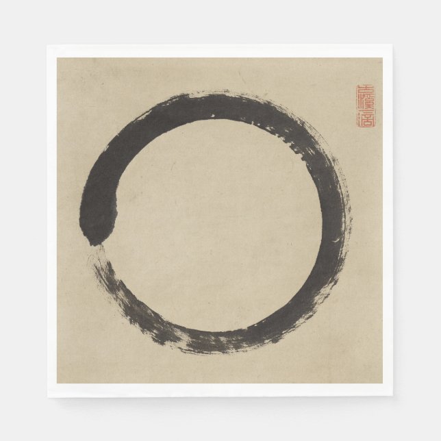 Enso by Taido Shufu Napkin (Front)
