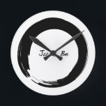 Enso Open Circle Massage Room Clocks<br><div class="desc">A great wall clock made just for massage therapists and bodyworkers! From the symbols of the seven main chakras to the enso circle, known worldwide as the zen symbol, we have a nice collection of designs. Change background colours to suit your needs. Numbers have been added, but you can easily...</div>