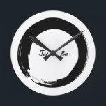 Enso Open Circle Massage Room Clocks<br><div class="desc">A great wall clock made just for massage therapists and bodyworkers! From the symbols of the seven main chakras to the enso circle, known worldwide as the zen symbol, we have a nice collection of designs. Change background colours to suit your needs. Numbers have been added, but you can easily...</div>