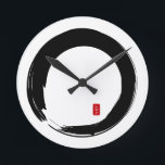 Enso Open Circle Massage Room Clocks<br><div class="desc">A great wall clock made just for massage therapists and bodyworkers! From the symbols of the seven main chakras to the enso circle, known worldwide as the zen symbol, we have a nice collection of designs. Change background colours to suit your needs. Numbers have been added, but you can easily...</div>