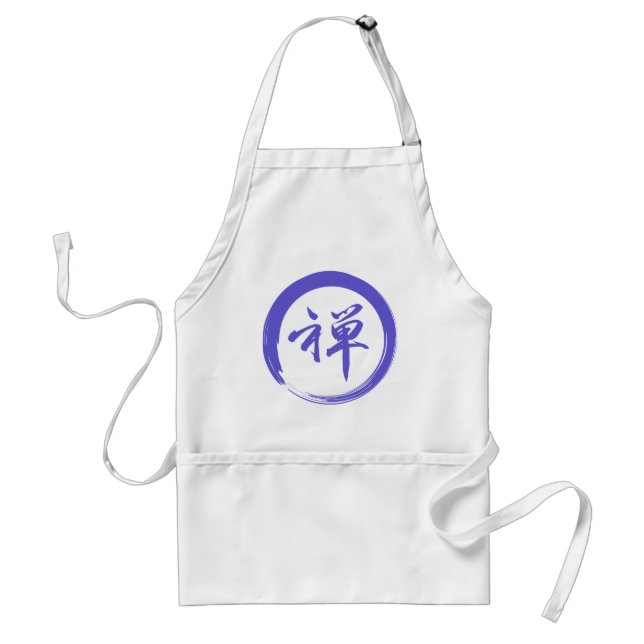 Enso Symbol with Zen Symbol Standard Apron (Front)
