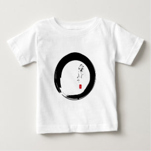 Enso with "With Love" kanji text Baby T-Shirt