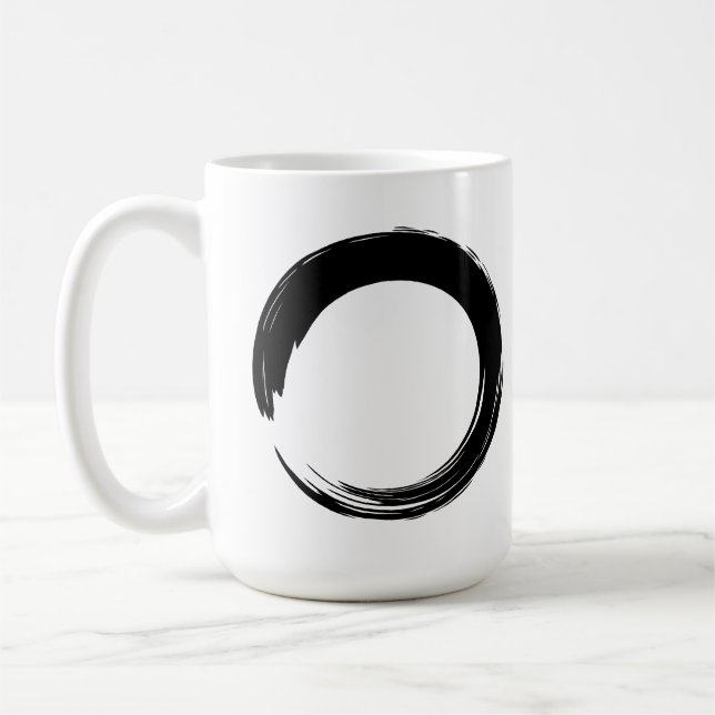 Enso Zen Circle Coffee Mug (Left)