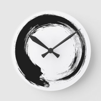Enso Zen Circle Round Clock