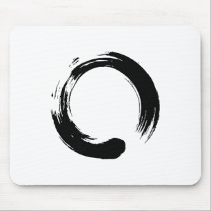 Enso, Zen, Circle, Symbol, Buddhism, Buddha, Medit Mouse Pad