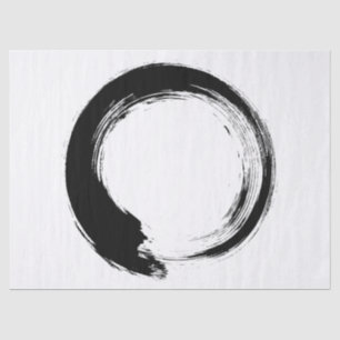 Enso Zen Circle Tissue Paper