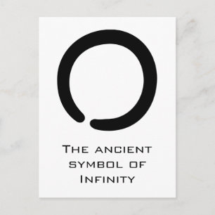 Enso Zen Symbol Postcard