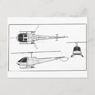 Enstrom-F28 Postcard