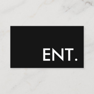 ENT. BUSINESS CARD