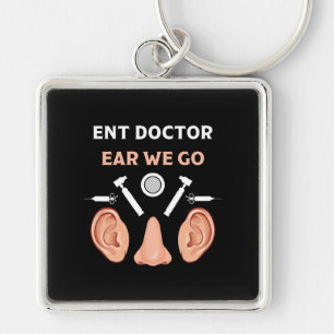 ENT Otolaryngology Otorhinolaryngologist    Keychain