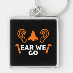 ENT Otolaryngology Otorhinolaryngologist    Keychain