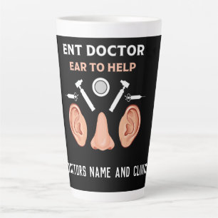 ENT Otolaryngology Otorhinolaryngologist Latte Mug