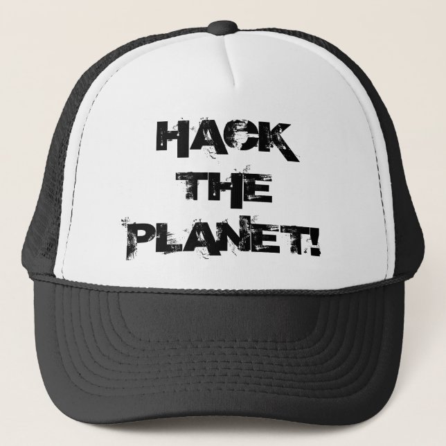 Entaillez le casquette de planète (Devant)